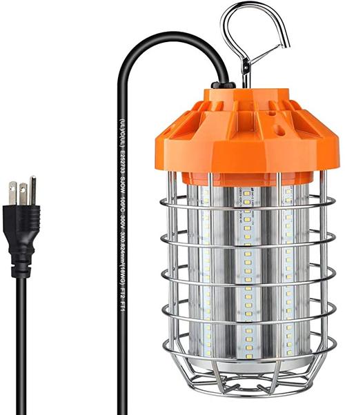 led 建筑灯 8100lm 5000k 户外临时照明,led 便携式工作灯具,带不锈钢